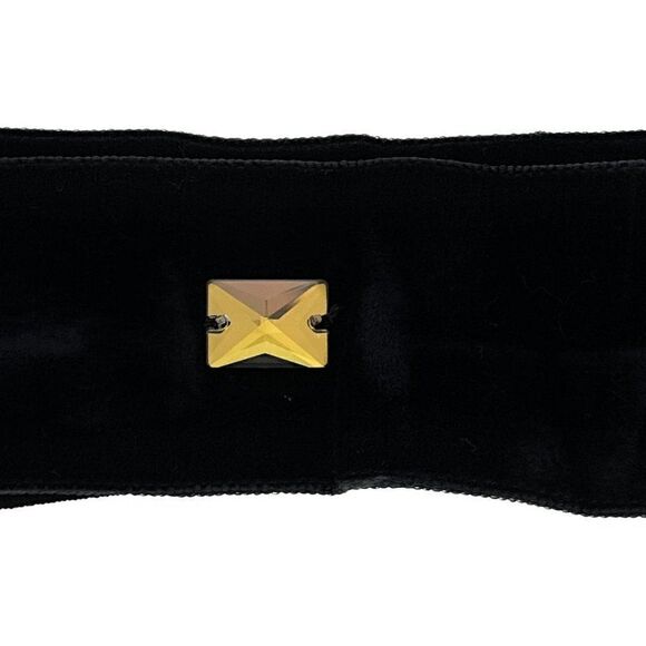 Prada Studded Velvet Belt -- Size 34 - Picture 5 of 7